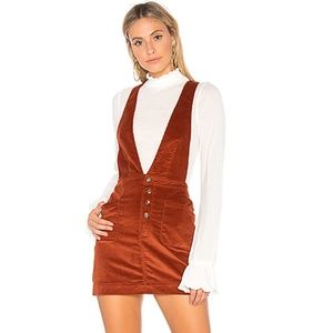 Free People Overall Skirt